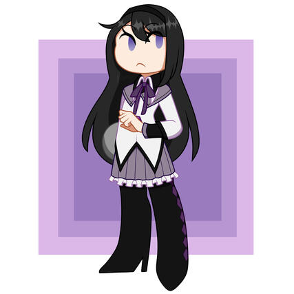 Homura Akemi Chibi Style